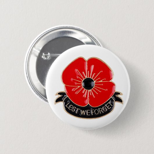 Remembrance Day Button (Vorne & Hinten)