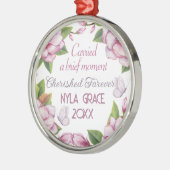 Remembrance Miscarriage, stillborn keepsake   Ornament Aus Metall (Links)