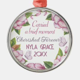 Remembrance Miscarriage, stillborn keepsake   Ornament Aus Metall