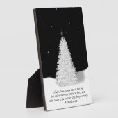 Remembrance Plaque Fotoplatte (Seite)