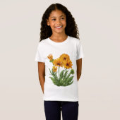 Remera blanca con dibujo T-Shirt (Vorne ganz)