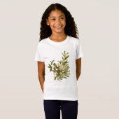 Remera blanca con dibujo T-Shirt (Vorne ganz)
