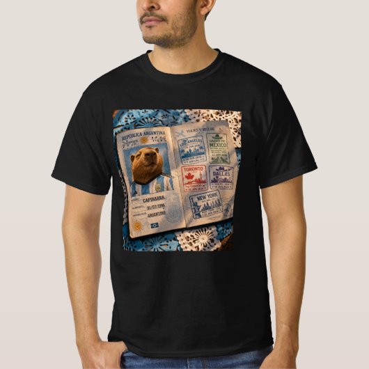   Remera Pasaporte Capibarra T-Shirt (Vorderseite)