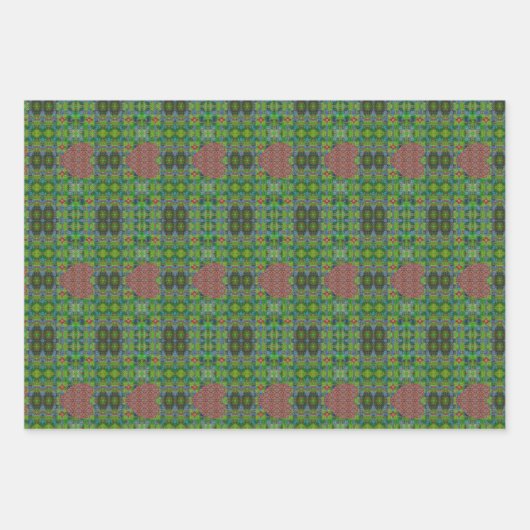 Remeura Field Hearts Geschenkpapier Set (Vorderseite)