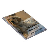 Remi the Golden Retriever Notizblock (Rechte Seite)