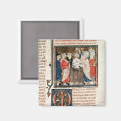 Remigius Bischof von Rheims Magnet (Vorderseite/Rückseite)