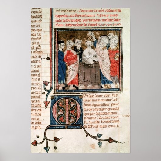 Remigius Bischof von Rheims Poster (Vorne)