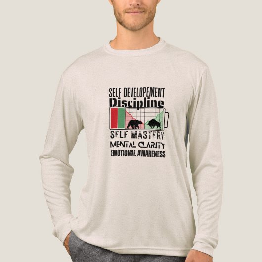 Reminder and motivation | Forex mindset Tri-Blend Shirt (Vorderseite)