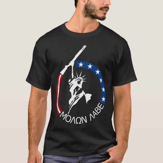 Remington 870 - MOLON LABE T-Shirt (Vorderseite)