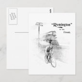 Remington Bicycles Postkarte (Vorne/Hinten)