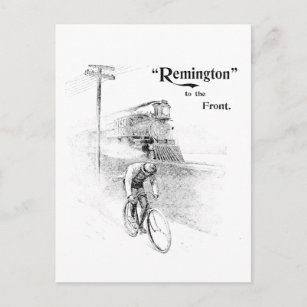 Remington Bicycles Postkarte