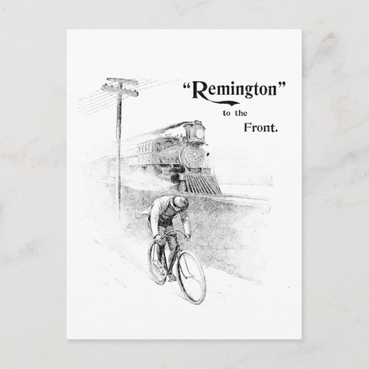 Remington Bicycles Postkarte (Vorderseite)