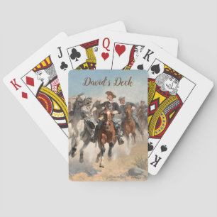 Remington Cowboy Southwestern Spielkarten individu
