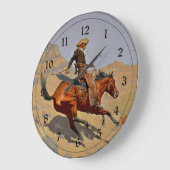 Remington: Der Cowboy, Große Wanduhr (Winkel)