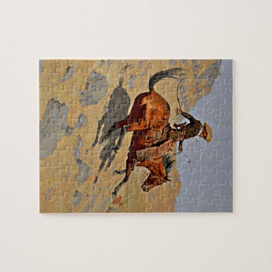 Remington - der Cowboy Puzzle (Horizontal)
