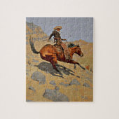 Remington - der Cowboy Puzzle (Vertikal)
