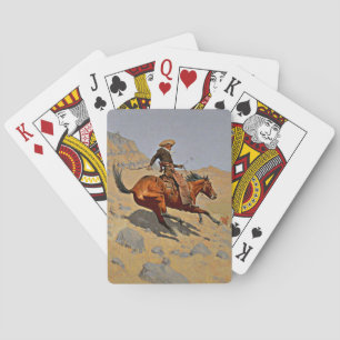 Remington, der Cowboy Spielkarten