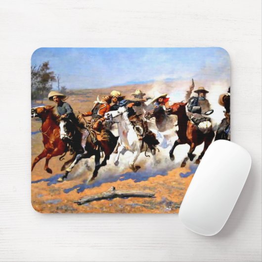 Remington - Ein Bindestrich für Holz Mousepad (Mit Mouse)