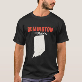 Remington Indiana USA Staat America Travel Indiana T-Shirt