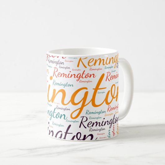 Remington Kaffeetasse (VorderseiteRechts)