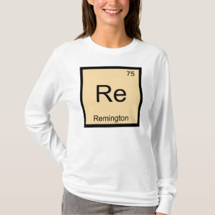 Remington Name Chemie Element Periodensystem T-Shirt