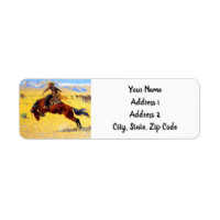 Remington Old West Horse und Cowboy