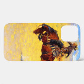 Remington Old West Horse und Cowboy Case-Mate iPhone Hülle (Rückseite (Horizontal))