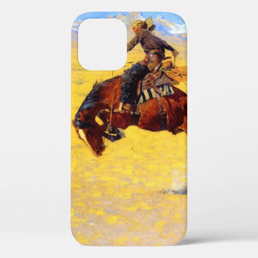 Remington Old West Horse und Cowboy Case-Mate iPhone Hülle (Rückseite)