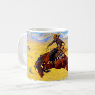 Remington Old West Horse und Cowboy Kaffeetasse