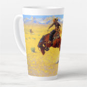 Remington Old West Horse und Cowboy Milchtasse (Linke Ecke)