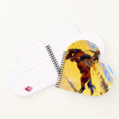 Remington Old West Horse und Cowboy Notizblock (Innenseite)