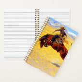 Remington Old West Horse und Cowboy Notizblock (Innen)