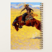 Remington Old West Horse und Cowboy Notizblock (Rückseite)