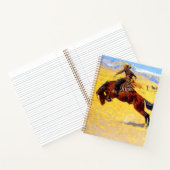 Remington Old West Horse und Cowboy Notizblock (Innenseite)