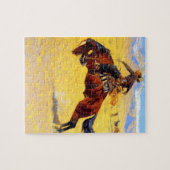 Remington Old West Horse und Cowboy Puzzle (Horizontal)