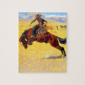 Remington Old West Horse und Cowboy Puzzle (Vertikal)