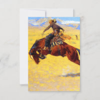 Remington Old West Horse und Cowboy