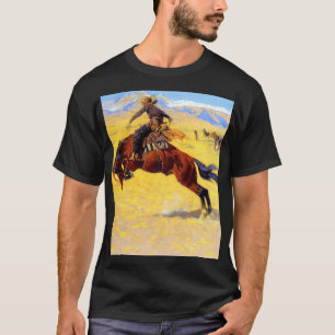 Remington Old West Horse und Cowboy T-Shirt
