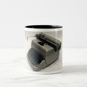 Remington Super-Riter Schreibmaschine Zweifarbige Tasse