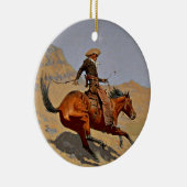 Remington - The Cowboy, Keramik Ornament (Rechts)