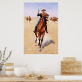 Remington - The Trooper, popular fine art Poster (Küche)