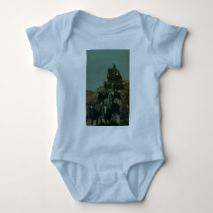Remingtons alter Stagecoach der Ebenen (1901) Baby Strampler