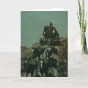 Remingtons alter Stagecoach der Ebenen (1901) Karte