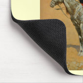 Remington's Cavalryman of the Line, Mexiko (1889) Mousepad (Ecke)