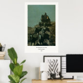 Remington's Old Stagecoach of the Plains (1901) Poster (Heimbüro)