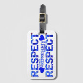 Remiss Bliss Gepäckanhänger (Vorderseite Vertikal)