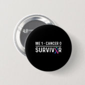 Remission zur Krebsbewusstsein Button (Vorne & Hinten)