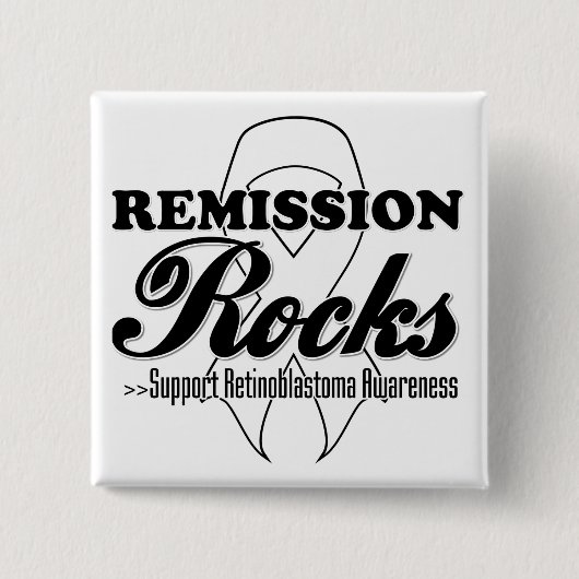 Remissionssteine - Retinoblastoma-Bewusstsein Button (Vorderseite)