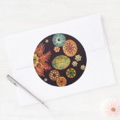 Remix-Aufkleber für Sea Squirt Runder Aufkleber (Umschlag)