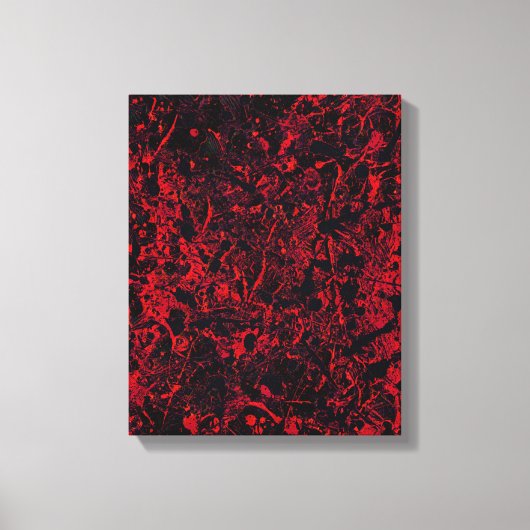 Remnants Nr. 1 Abstrakte Canvas Print Leinwanddruck (Vorderseite)